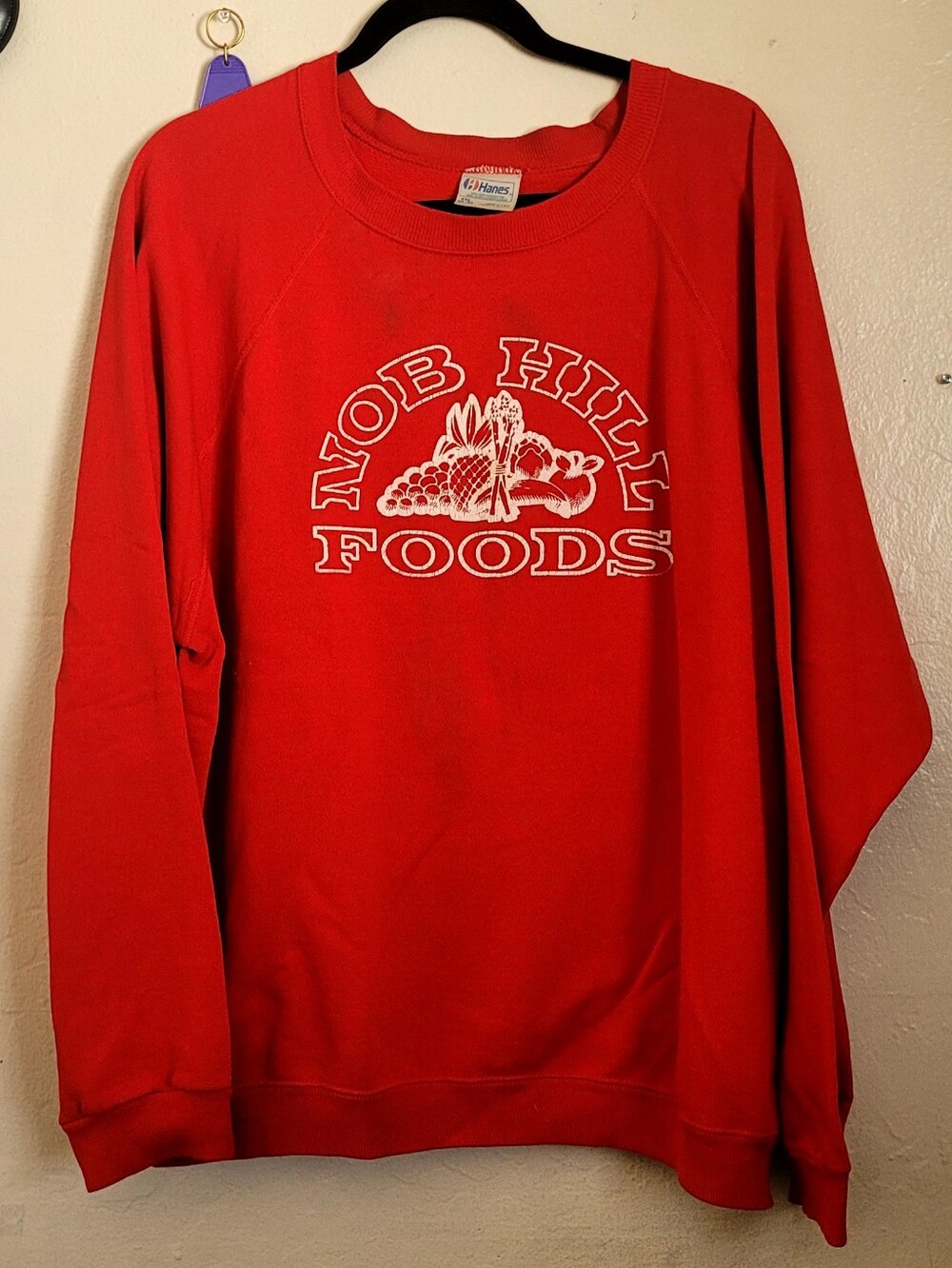 Vintage Nob Hill Foods Sweater